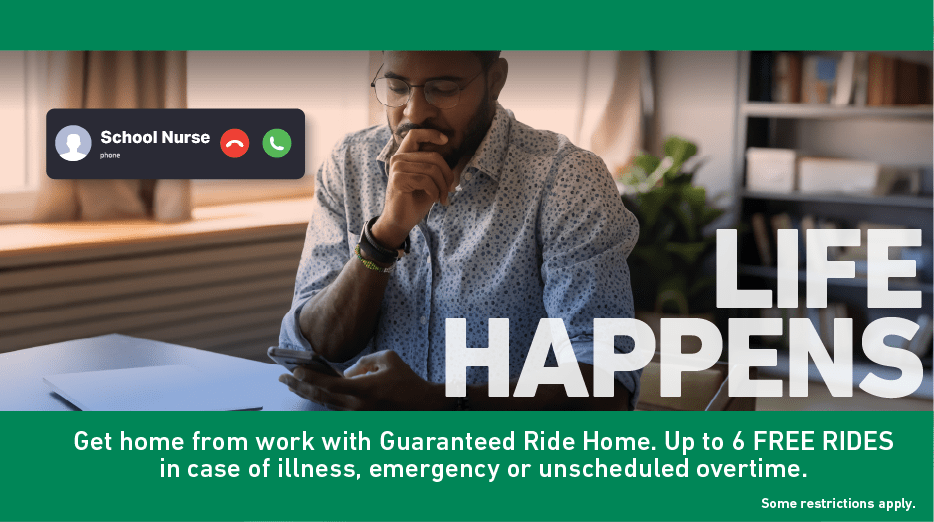 An individual got a call from school nurse, Life Happens.